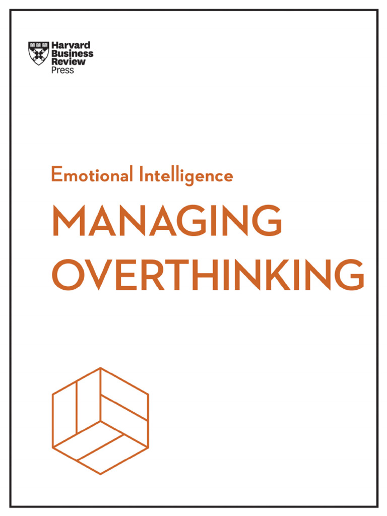 Managing Overthinking Management Developement | PDF | Perfectionism ...