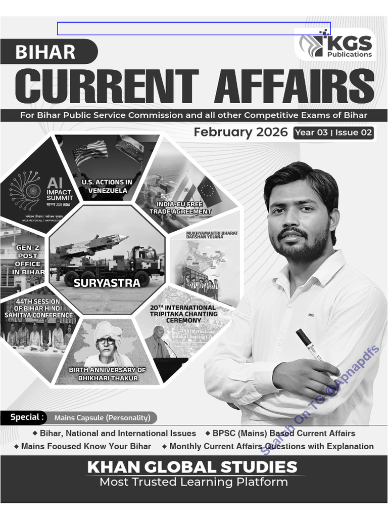 KGS BPSC CA Magazine February 2026 in English | PDF | Vocational ...
