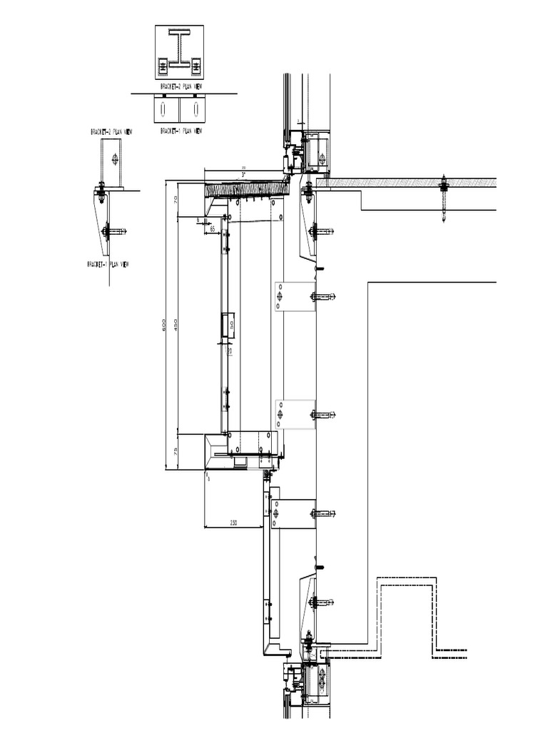 Window Recess RC Beam Bracket Proposat | PDF