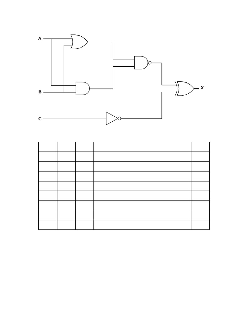 Logic Gate Question | PDF