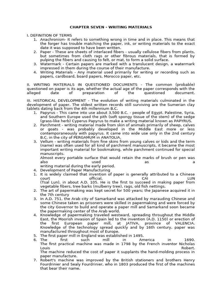 QDE Notes SEMI | PDF | Pen | Money