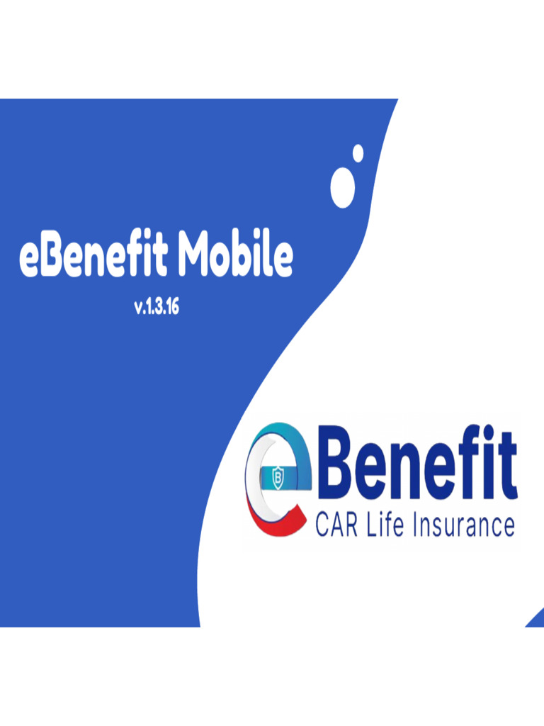 Panduan EBenefit CAR Life Insurance Mobile + ECard + EClaim | PDF