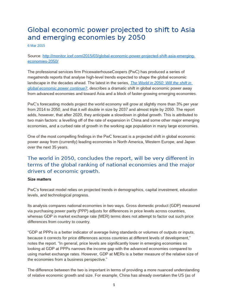 Tutorial 2.4 - Global Economy Tutorial Case Study | PDF | Gross ...