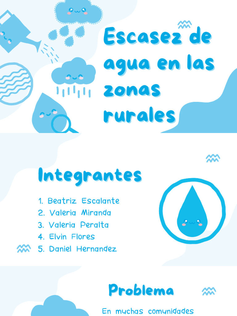 Escasez de Agua en Las Zonas Rurales | PDF