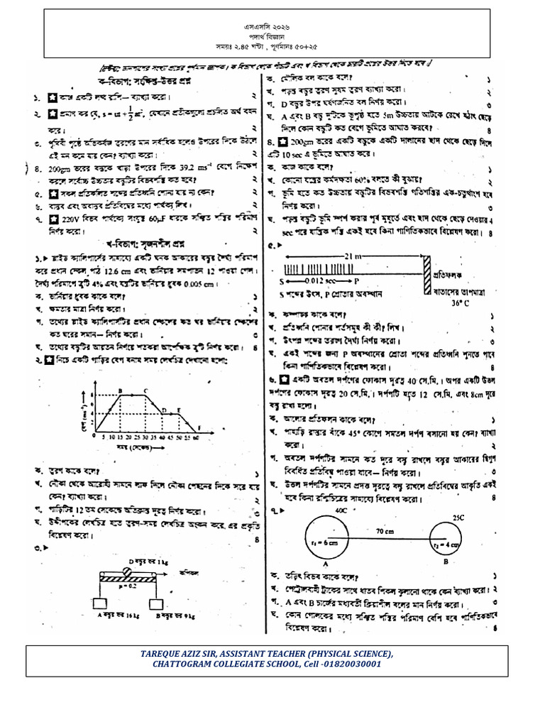 Tareque Aziz Sir, Assistant Teacher (Physical Science), CHATTOGRAM ...