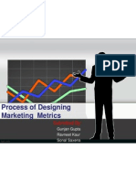 Process of Designing Marketing Metrics: Submitted by