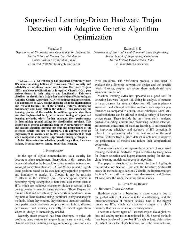 103VLSI | PDF | Machine Learning | Sensitivity And Specificity