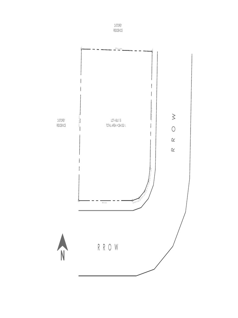 Midterm Plate - Lot Plan | PDF