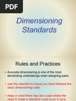 Basic Dimensioning Rules Explained | PDF | Dimension | Length