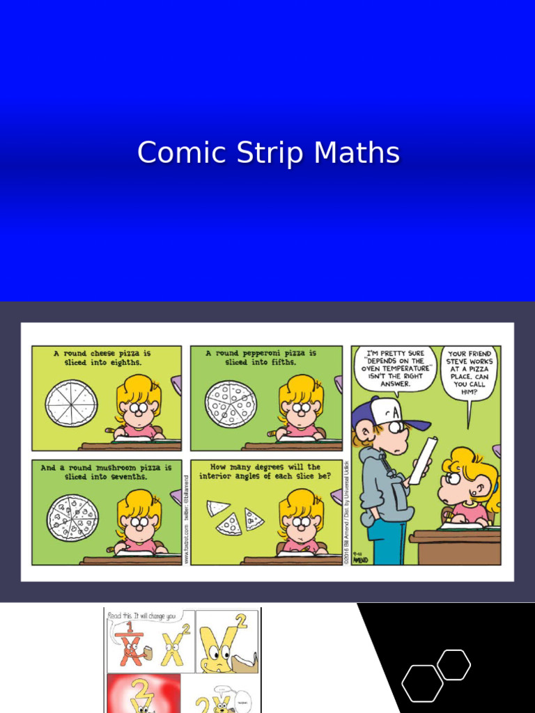 Comic Strip Maths | PDF