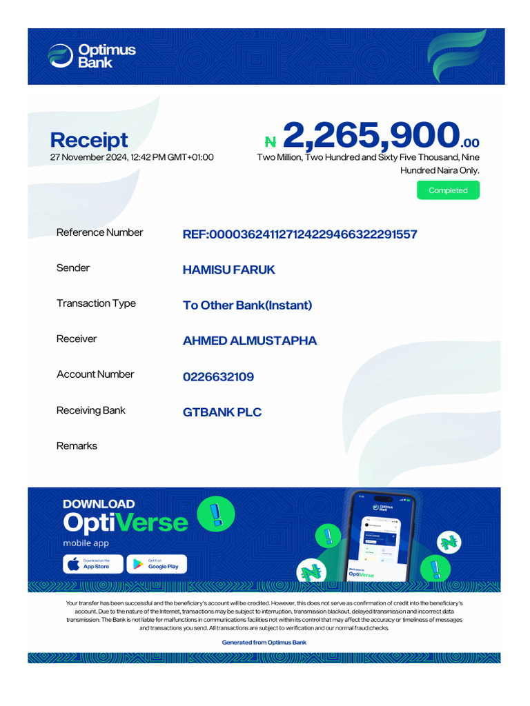Receipt | PDF