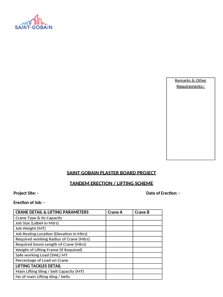 Tandam Lifting | PDF
