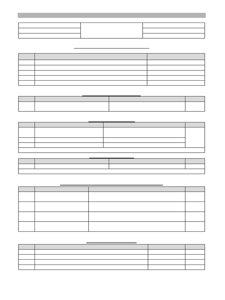 VERA 032 25 Period I Duty Roster | PDF