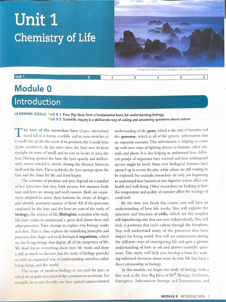 AP Bio Summer Part 1 | PDF