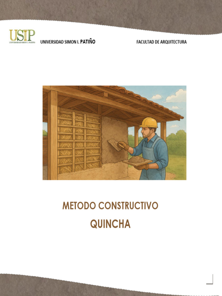 Metodo Construcctivo Quincha | PDF | Madera | Acero