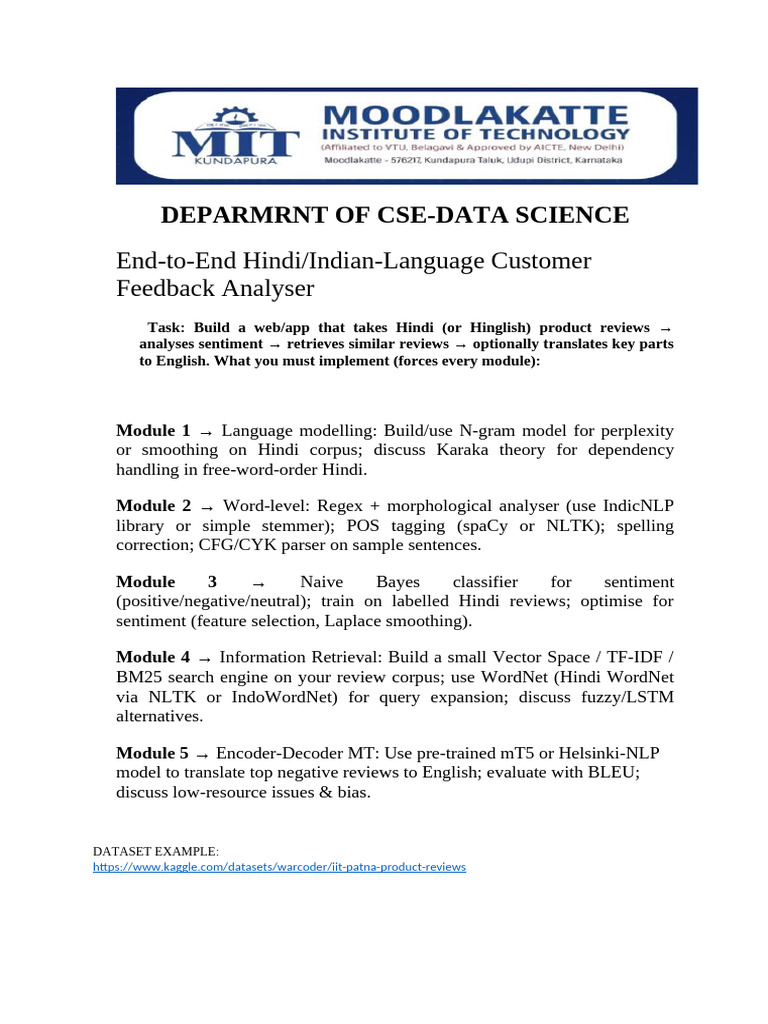 NLP Project | PDF