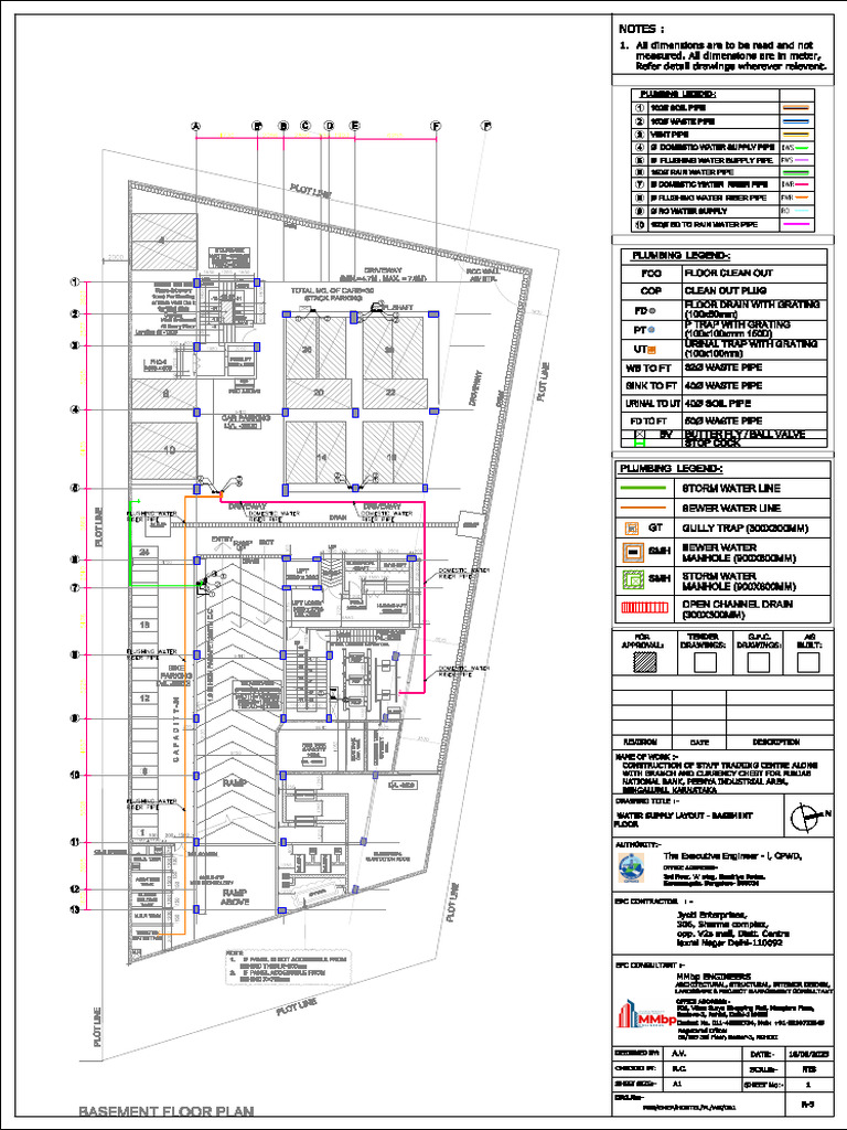 PNB Bang Water Supply Layout | PDF