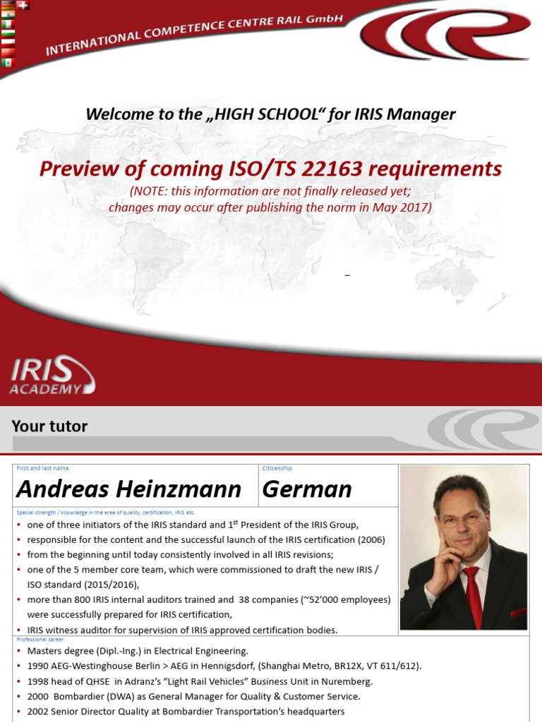 TS22163 ENGLISH Rev00 Risk MGMT | PDF | Risk Management | Risk
