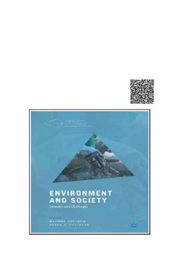 Environment and Society 1St Ed Magnus Bostrm Debra J Davidson | PDF ...