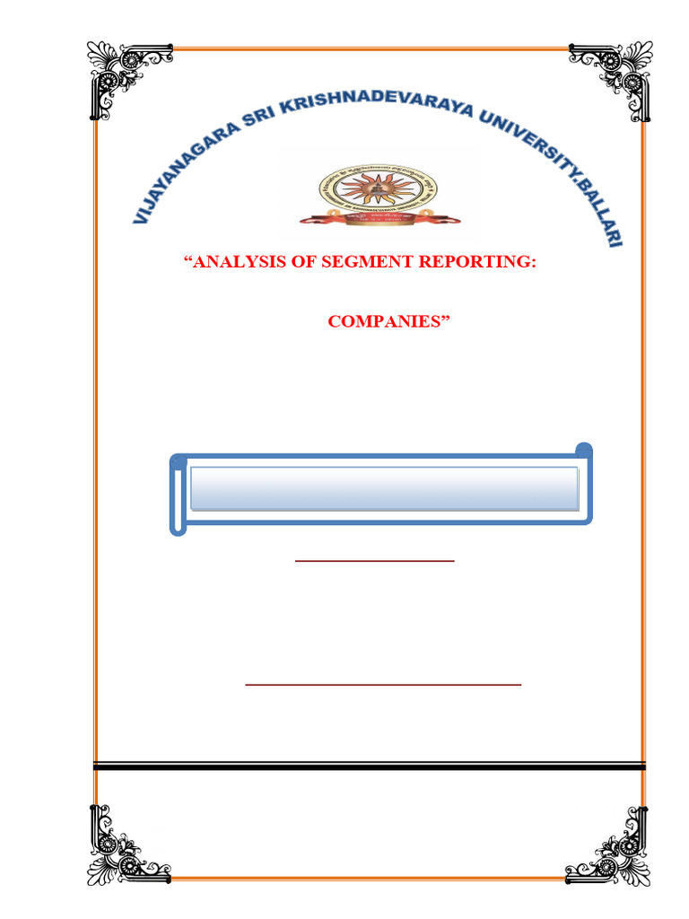 Lavanya Final Project | PDF | Business