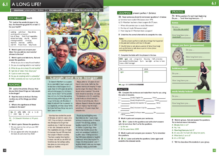 SpeakOut - Pre-Intermediate - SB Fitness | PDF
