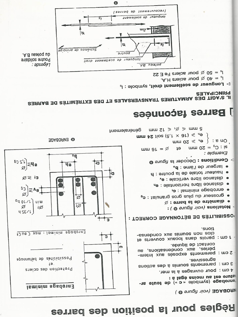 Lecons Armt Position Des Barres Avec Enrobase | PDF