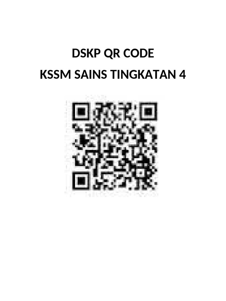 T4&5 DSKP QR Code | PDF