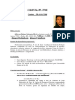 Curriculum Vitae - Jefferson Oliveira Completo II