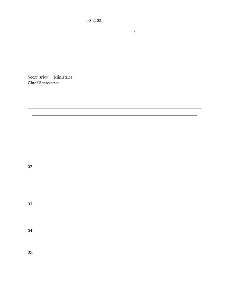Public Administration Circular | PDF | Government
