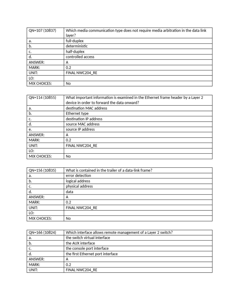 Module 5 - Data Link Layer | PDF