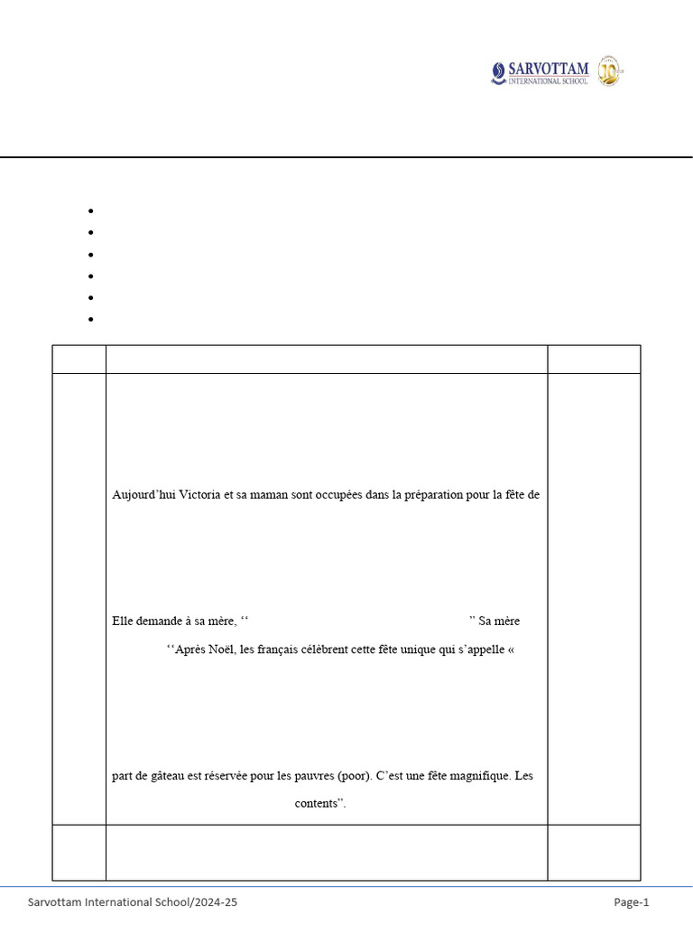 Sample Paper French | PDF