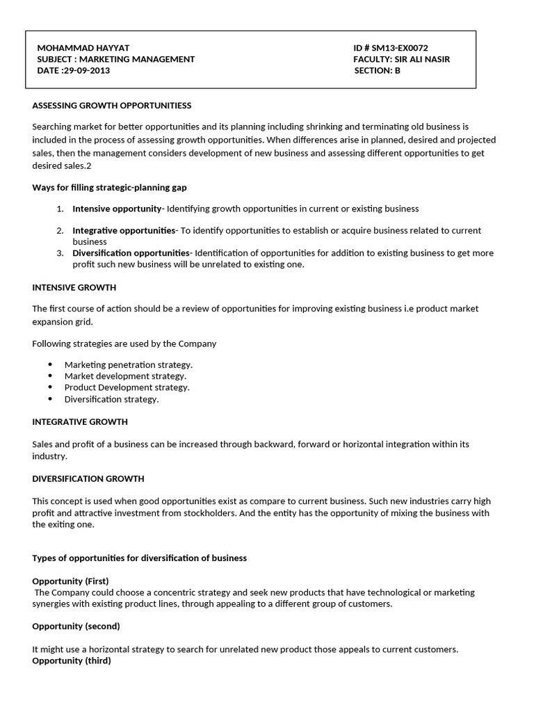 Assignment Markrting MGMT 1 | PDF | Marketing | Market (Economics)