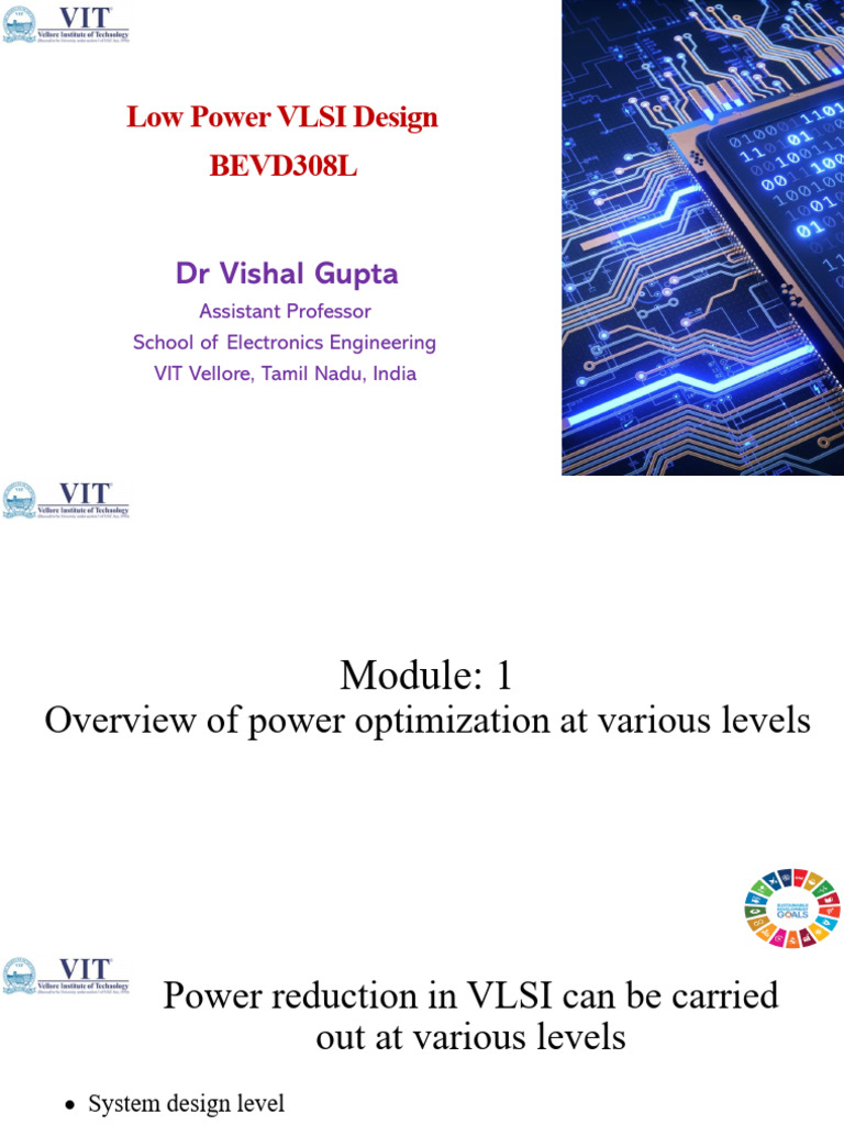 WINSEM2025-26 VL BEVD308L 00100 TH 2026-01-18 3 - Module-1 | PDF