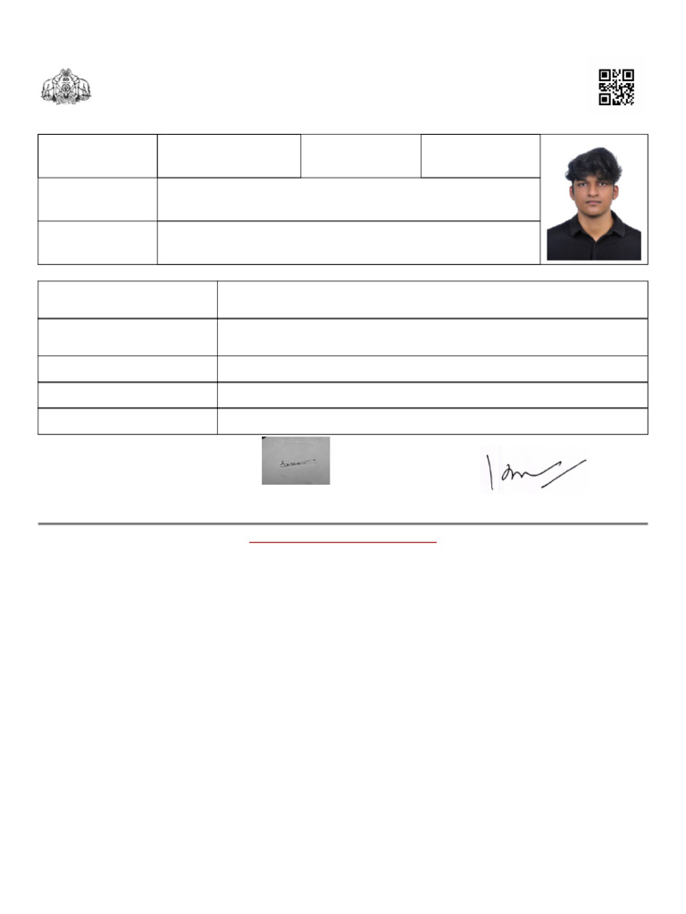 Admitcard PDF | PDF | Identity Document