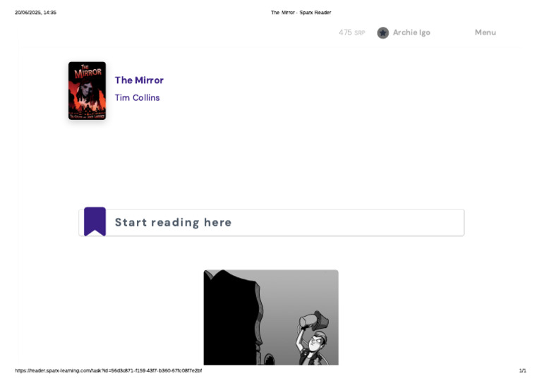 The Mirror - Sparx Reader | PDF