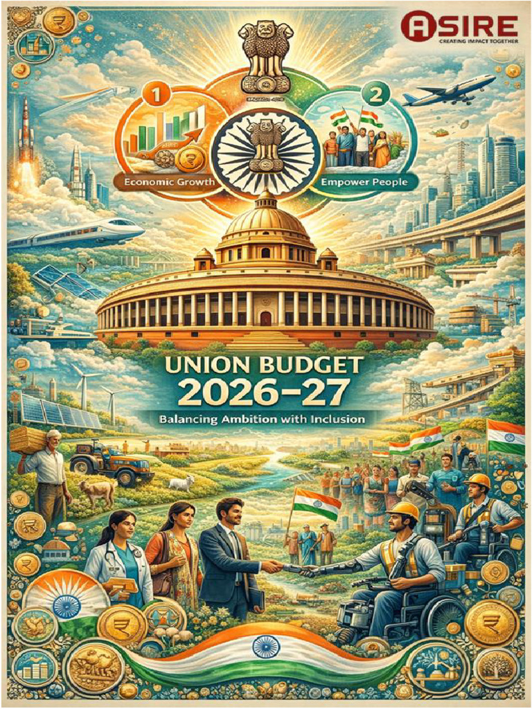 Union Budget Finance Bill 2026-27 Asire Analysis | PDF | Taxes ...