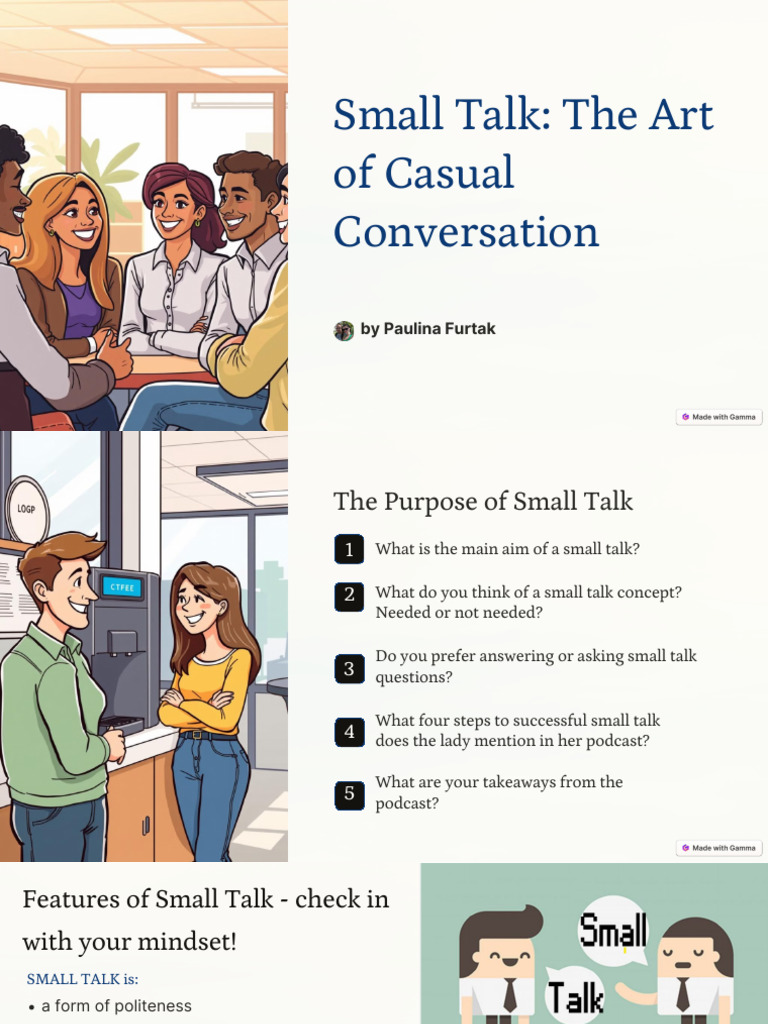 3.small Talk BE Adults Handout | PDF