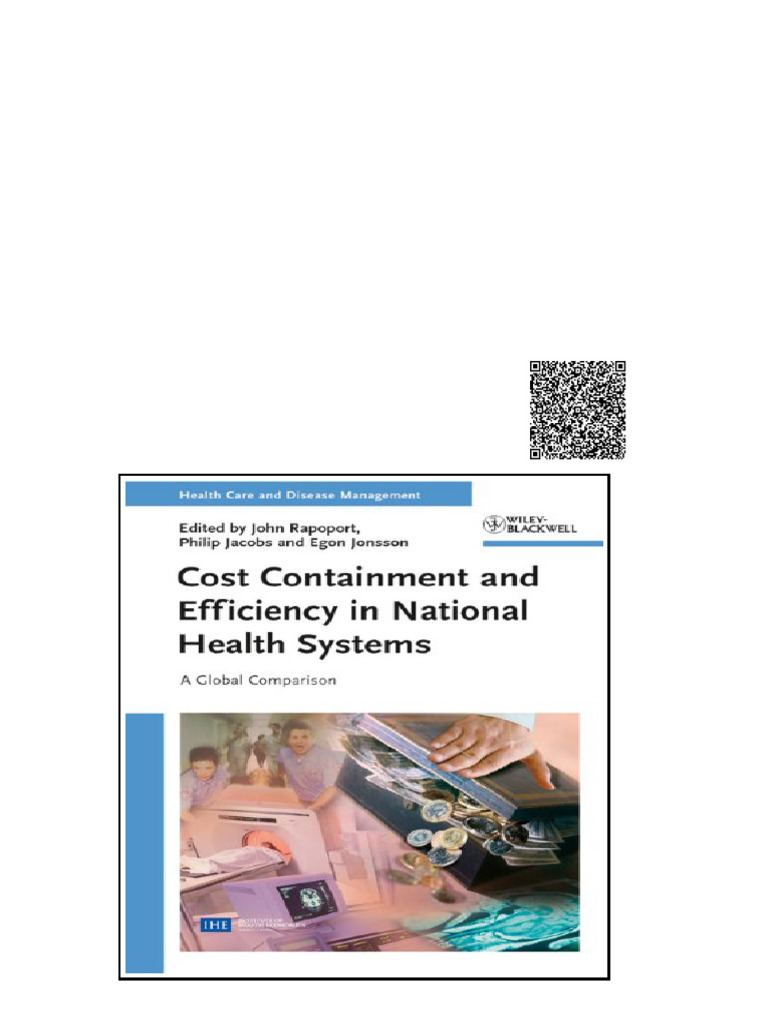 Cost Containment and Efficiency in National Health Systems A Global ...