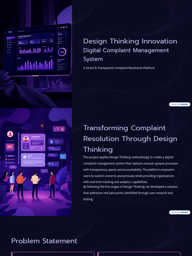 Design Thinking Innovation | PDF | Design Thinking | Privacy
