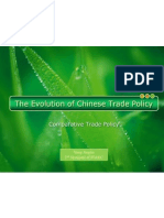 The Evolution of Chinese Trade Policy[1]