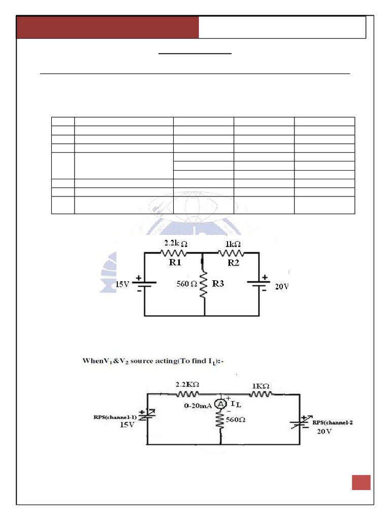Modified Bee Lab Manual Printing (Part B) | PDF | Electrical Network ...