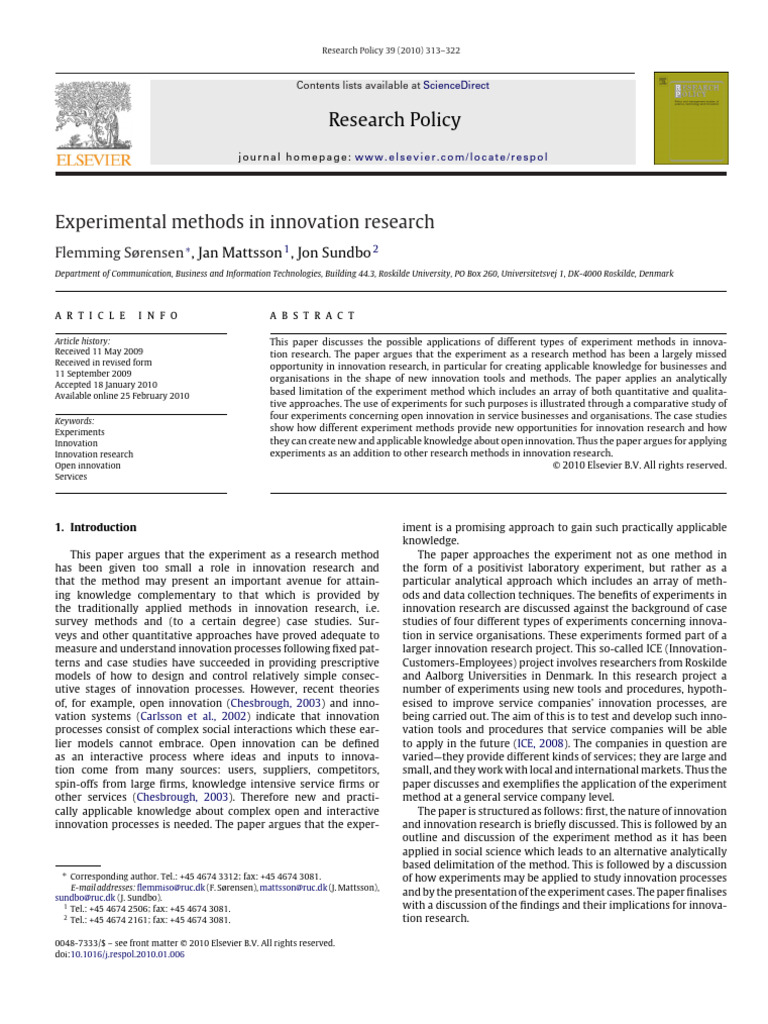 Group 8 | PDF | Experiment | Quantitative Research