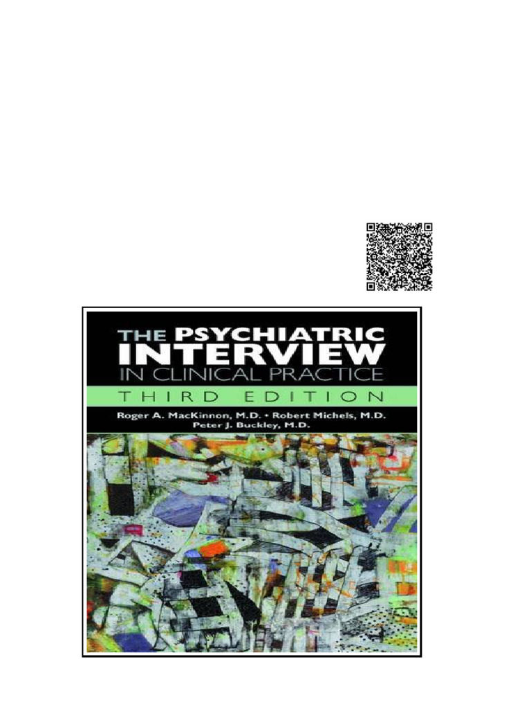 The Psychiatric Interview in Clinical Practice 3 Revised Edition Roger ...