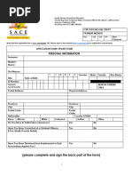 SACE Application Form Guide 2025 | PDF | Common Law | Justice