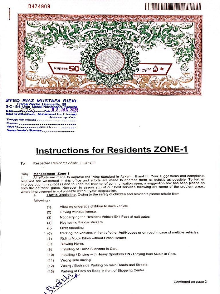 Instruction | PDF