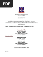 Download Fair Election and Caretaker Government Autosaved by Alif Rezwan Jyoti SN101377071 doc pdf