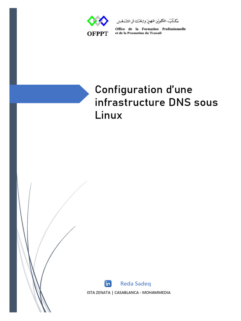 Configuration D'une Infrastructure Avec BIND | PDF | Système de noms de ...