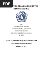 Download Makalah Memori Internal by Zhamry Suryaman SN101377355 doc pdf