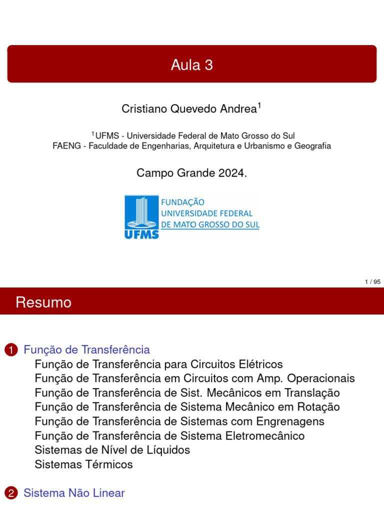Aula - 3 - Prof Cristiano | PDF | Rede elétrica | Magnetismo