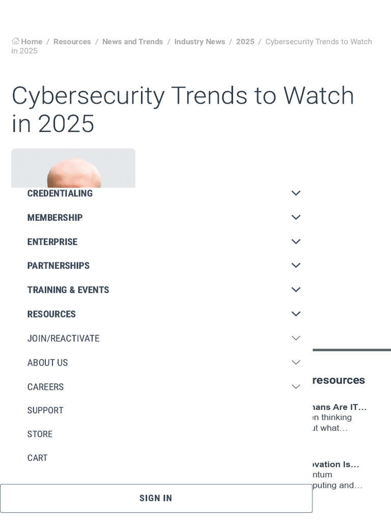 2025 Cybersecurity Trends To Watch in 2025 | PDF | Computer Security ...